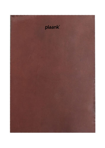 Placemat leather rectangle bordeaux red