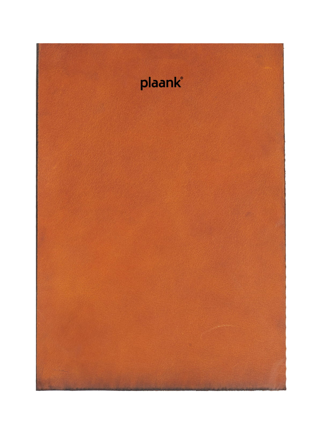 Placemat leather rectangle cognac