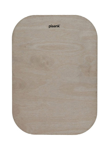 Placemat round corners untreated wood (set of 4)