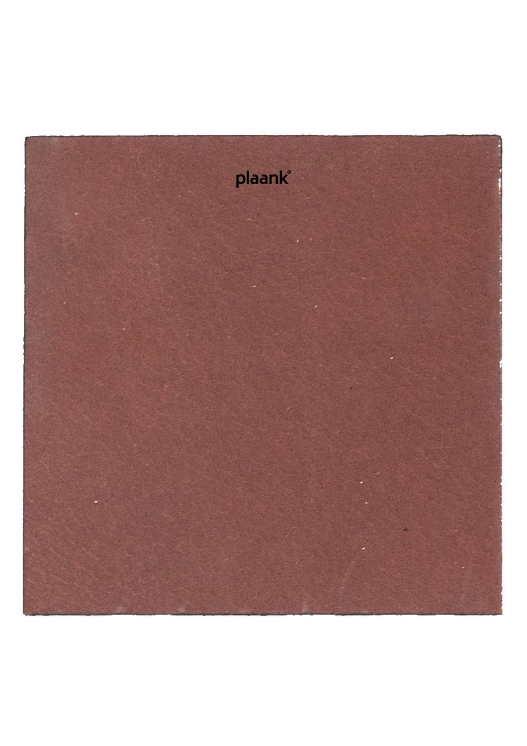 Coasters leather square bordeaux red (set of 4)