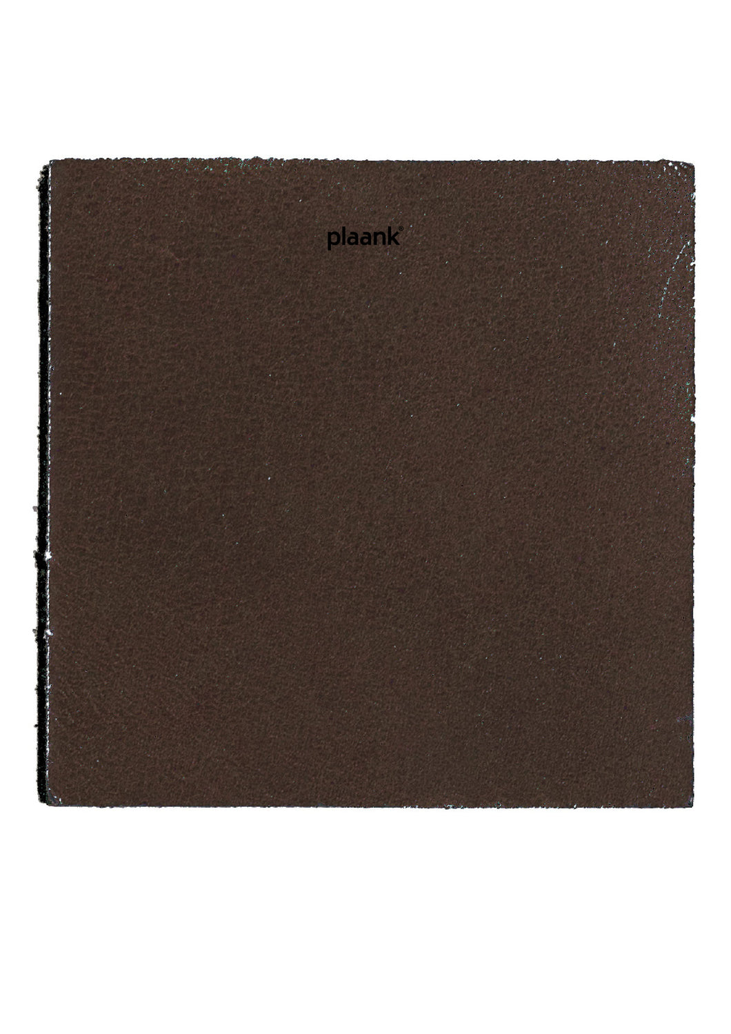 Coasters leather square brown (set of 4)